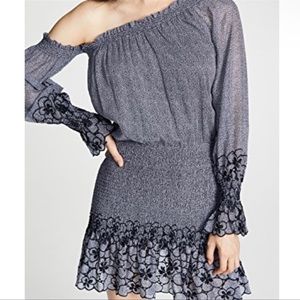 Alexis Smocked and lace dress